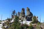 20.04.2019: Bayerischer Wald - Felsformation auf dem Dreisessel