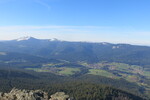 22.04.2019: Bayerischer Wald - Blick vom Kleinen Osser in Richtung Groer Arber