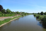21.05.2020: Nordrhein-Westfalen - Blick von der Weserbrcke Hxter stromabwrts
