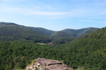 16.08.2020: Pflzerwald - Blick von der Ruine Froensburg (FR)