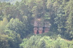 17.08.2020: Pflzerwald - Bruderfelsen vom Hirschberghaus aus gesehen