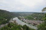 21.08.2020: Mosel - Blick von oberhalb der Grevenburg auf Traben-Trarbach