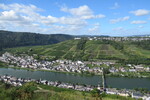 22.08.2020: Mosel - Blick vom Collisturm auf Zell und Kaimt