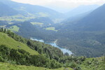 28.07.2021: Berchtesgadener Land - Blick von der Halsalm auf den Hintersee