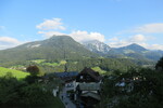 29.07.2021: Berchtesgadener Land - Blick vom Doktorberg in Berchtesgaden auf Kehlstein, Hohes Brett und Jenner