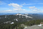 17.04.2022: Bayerischer Wald - Blick vom Groen Arber in Richtung Nordosten