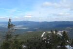 17.04.2022: Bayerischer Wald - Blick vom Groen Arber in Richtung Osten