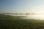 01.10.2011: Morgenstimmung an der Elbe bei Grieben