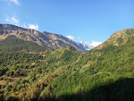 01.08.2026: Pyrenäen - Nationalpark Ordesa y Monte Perdido - Blick vom Aufstieg im Tal des Rio Ara in Richtung Otal-Tal