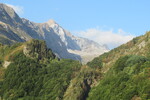 01.08.2026: Pyrenäen - Nationalpark Ordesa y Monte Perdido - Blick vom Aufstieg im Tal des Rio Ara in Richtung Otal-Tal