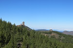 28.12.2018: Gran Canaria - Blick vom Degollada de los Hornos zum Roque Nublo