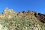 29.12.2018: Gran Canaria - Felsen über der Guayadeque-Schlucht