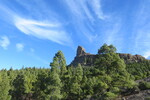 31.12.2018: Gran Canaria - Blick vom Weg zwischen La Asserador und Roque Nublo zu letzerem