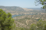 10.08.2012: Katalonien - Blick auf den Ebro-Stausee Riba Roja