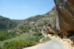 14.08.2012: Katalonien - Felsen bei Margalef