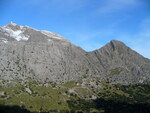 31.12.2008: Mallorca - Blick auf den Puig Major (links)