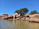 10.08.2026: Bretagne - am Strand Grève de Toul-Trez auf der Halbinsel Renote in Trégastel