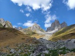 04.08.2026: Pyrenäen - Vallée d'Aspe - Felsnadeln von Ansabère am Abstieg vom  Col de Petrageme