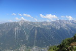 04.08.2018: Chamonix-Mont-Blanc - Blick auf Le Brévent