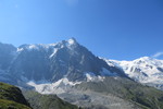 04.08.2018: Chamonix-Mont-Blanc - Blick auf das Mont-Blanc-Massiv
