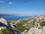 16.08.2025: Nationalpark Paklenica - Blick vom Zoljin Kuk zur Adria