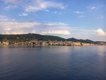 17.08.2025: Insel Ugljan - Blick von der Fhre auf Preko
