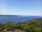 17.08.2025: Insel Ugljan - Blick von Sveti Mithovil in Richtung Nordwesten