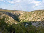 18.08.2025: Canyon der Krupa - Blick in den Canyon