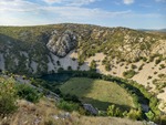 18.08.2025: Canyon der Krupa - Blick in den Canyon