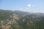 16.08.2023: See Genezareth und Golanhhen - Landschaft der Golanhhen nahe der Burg Nimrod