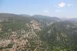 16.08.2023: See Genezareth und Golanhhen - Landschaft der Golanhhen nahe der Burg Nimrod