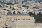24.08.2023: Jerusalem und Umgebung - Blick vom lberg zur Al-Aqsa-Moschee