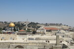 26.08.2023: Jerusalem und Umgebung - Blick von den Dchern der Altstadt zum lberg