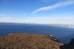 28.08.2014: Bolungarvík - Blick vom Bolafjall auf den Fjord Ísafjarðardjúp
