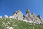 19.07.2021: Dolomiten - Drei Zinnen, Sdseite