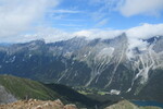 26.07.2021: Sdtirol - Staller Sattel - Blick von der Rotewand in Richtung Nordwesten mit Antholzer See