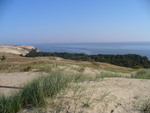 22.09.2006: Kurische Nehrung - Blick zum Kurischen Haff