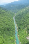 22.07.2019: Taraschlucht - Blick von der Đurđevića-Tara-Brcke