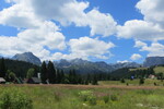 25.07.2019: Durmitor - Blick von Žabljak zum Durmitorgebirge