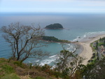 04.02.2006: Sonstiges - Blick vom Mount Maunganui auf den Strand des gleichnamigen Ortes