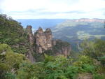 25.03.2006: Blue Mountains (bei Sydney) - Felsformation