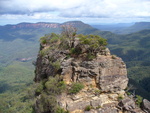 25.03.2006: Blue Mountains (bei Sydney) - Felsformation