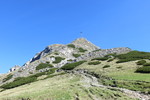 13.05.2018: Hohe Tatra - Blick vom Sattel unterhalb des Gipfels auf den Giewont