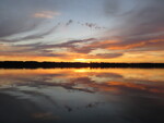 24.08.2016: Furen (bei Vrnamo) - See im Abendrot