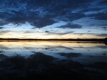 24.08.2016: Furen (bei Vrnamo) - See im Abendlicht