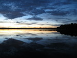 24.08.2016: Furen (bei Värnamo) - See im Abendlicht