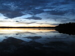 24.08.2016: Furen (bei Vrnamo) - See im Abendlicht