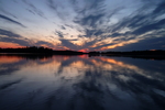 11.06.2011: Åsnen - Åsnen im Abendrot