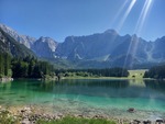 09.08.2025: Oberer Weienfelser See vor Mangart (IT)