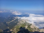 11.08.2025: Blick vom Mangart nach Sden
